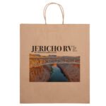 Custom Eco Brute - Kraft-Brown Shopper - Chromatic