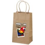 Custom Eco Pup Kraft-Brown Shopper - ColorVista