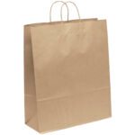 Custom Eco Stephanie - Kraft-Brown Shopper - ColorVista - 1