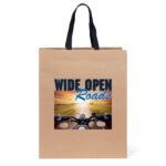 Custom Eco Teak - Woven Handle Eurototes - ColorVista