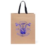 Custom Eco Teak - Woven Handle Eurototes - Foil Print