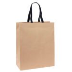 Custom Eco Teak - Woven Handle Eurototes - Foil Print - 3