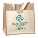 Custom Izzy™ - Jute Tote - Screen Print - 2