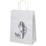 Custom Jenny - White Shopper - Flexo Ink Print