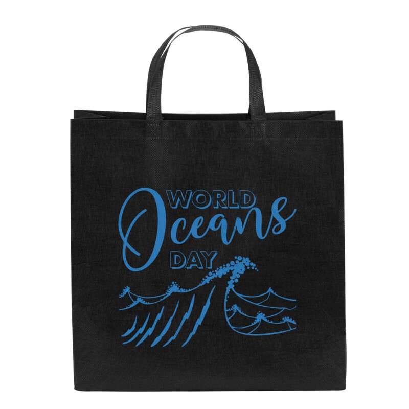 Custom Ocean™ - R-PET Non-Woven Totes - Screen Print - 2