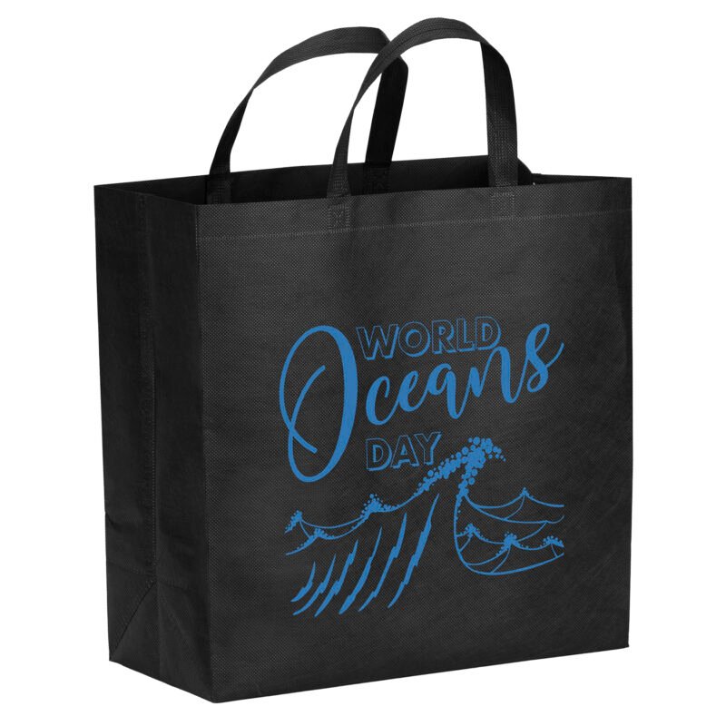 Custom Ocean™ - R-PET Non-Woven Totes - Screen Print - 4