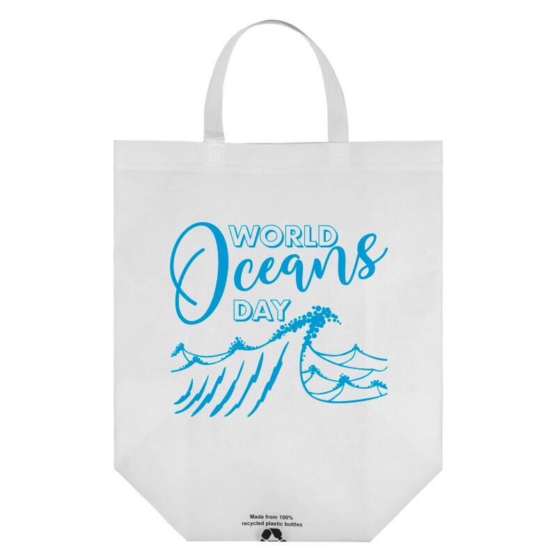 Custom Ocean™ - R-PET Non-Woven Totes - Screen Print - 6