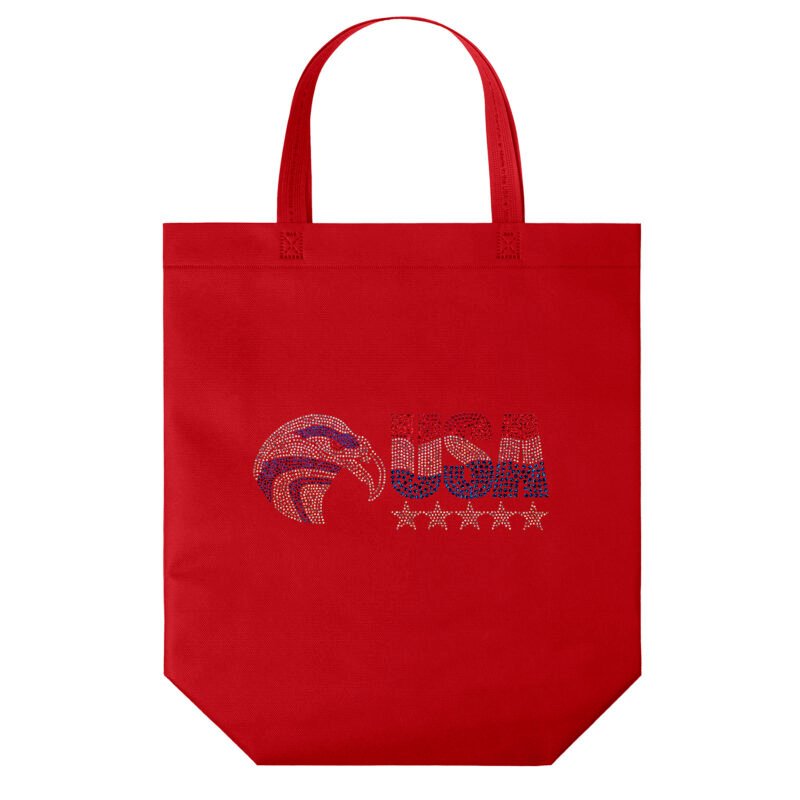 Custom Patriot™ - USA Made Non-Woven Tote - Sparkle