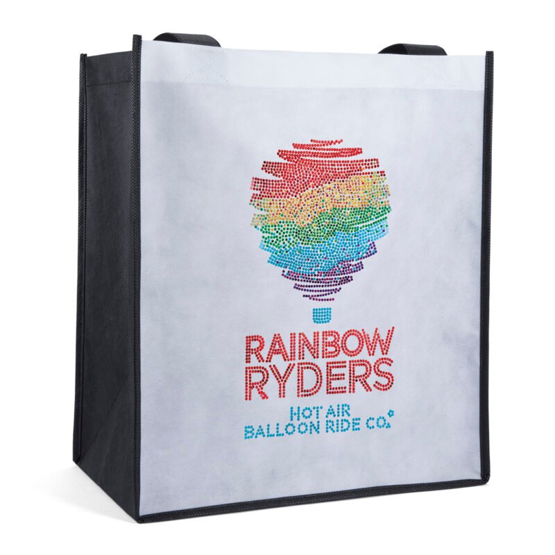 Custom Renoir - PET Non-Woven Tote - Sparkle - 3