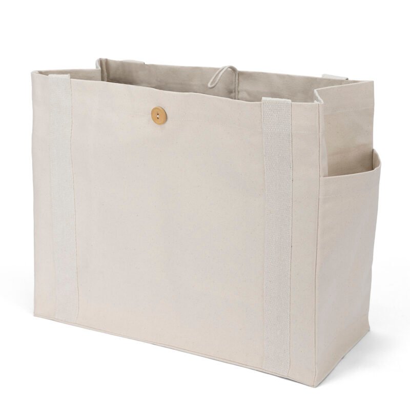 Custom Sandford™ Deluxe Canvas Tote - Sparkle - 5