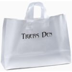 Custom Saturn - Frosted Shopper - Flexo Ink Print