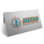 Custom Printed Gift Card - Direct Print - (4 1/2" x 2 1/2") - 2
