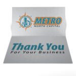 Custom Printed Gift Card - Direct Print - (4 1/2" x 2 1/2") - 4