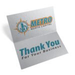 Custom Printed Gift Card - Direct Print - (4 1/2" x 2 1/2") - 6