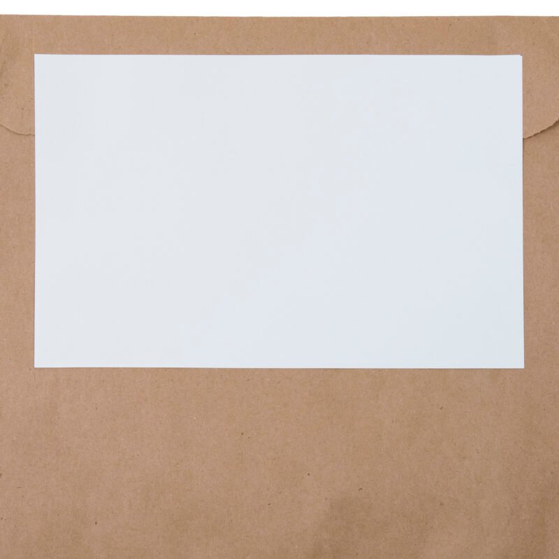 Custom Adhesive Label - Direct Print (8 1/2" x 5") - 1
