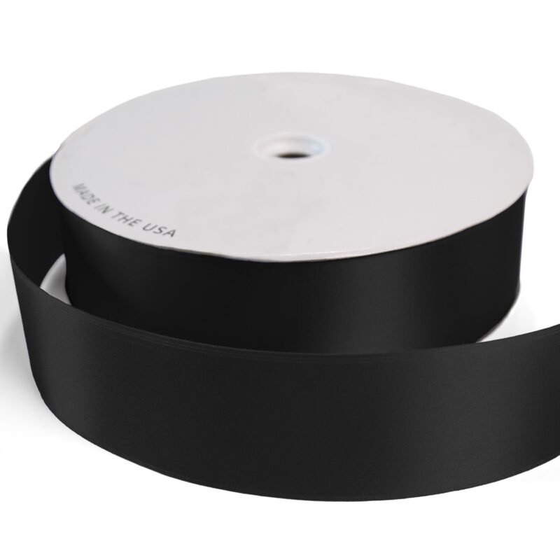 Custom 2 1/2" Badge Satin Ribbon - 25yrd Roll - Foil Print - 5