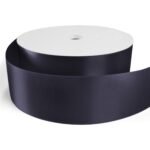 Custom 3" Badge Satin Ribbon - 100yrd Roll - Brilliance - Matte Finish - 1