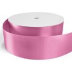 Custom 3" Badge Satin Ribbon - 100yrd Roll - Brilliance - Matte Finish - 7
