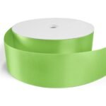 Custom 3" Badge Satin Ribbon - 100yrd Roll - Sparkle - 1