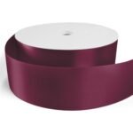 Custom 3" Badge Satin Ribbon - 25yrd Roll - Brilliance - Matte Finish - 3