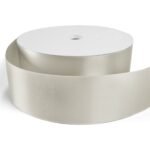 Custom 3" Badge Satin Ribbon - 25yrd Roll - Brilliance - Matte Finish - 9