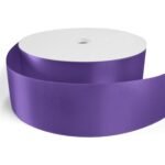 Custom 3" Badge Satin Ribbon - 25yrd Roll - Foil Print - 1