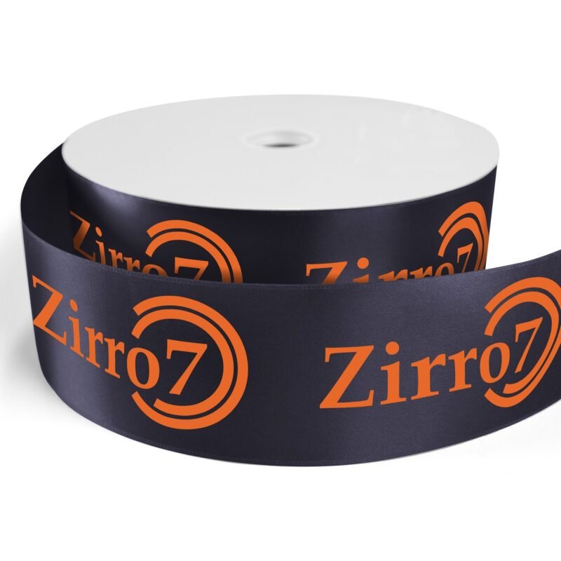 Custom 3" Badge Satin Ribbon - 50yrd Roll - Brilliance - Matte Finish