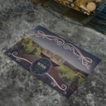 Custom 18" x 12" Badge Satin Placemat - Sublimation - 2
