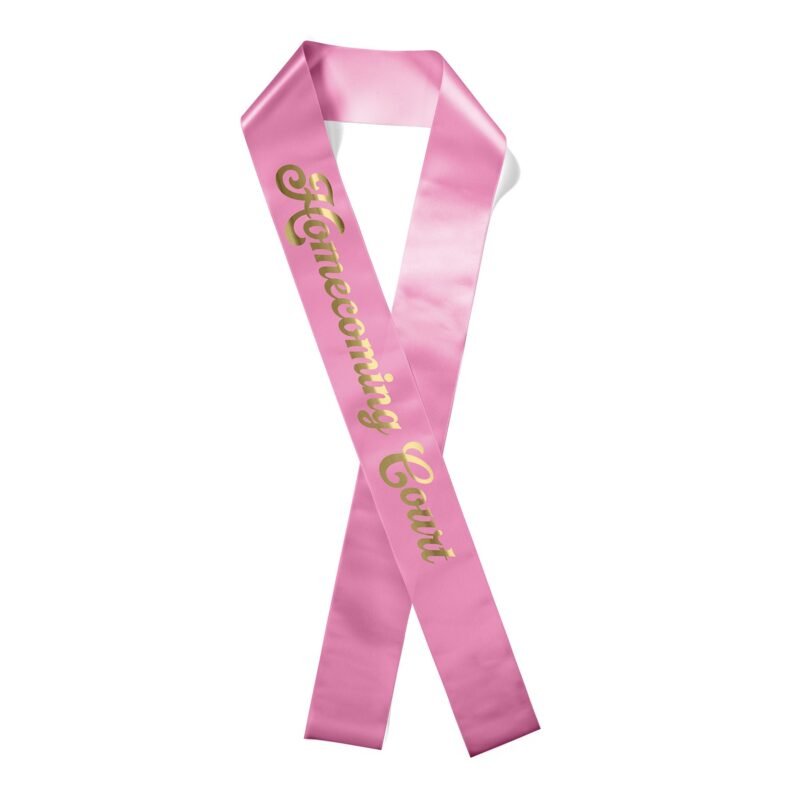 Custom 3" Badge Satin Sash - 45" Long - Brilliance - 4