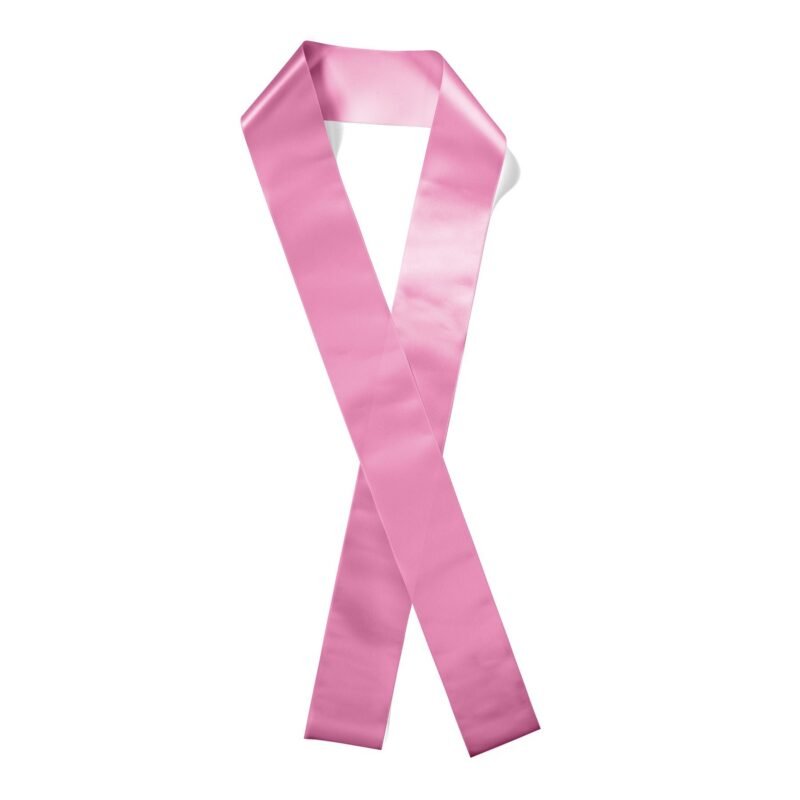 Custom 3" Badge Satin Sash - 65" Long - Brilliance - 5