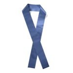 Custom 3" Badge Satin Sash - 65" Long - Sparkle - 1