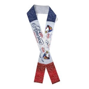 Custom 3" Badge Satin Sash - 65" Long - Sublimation