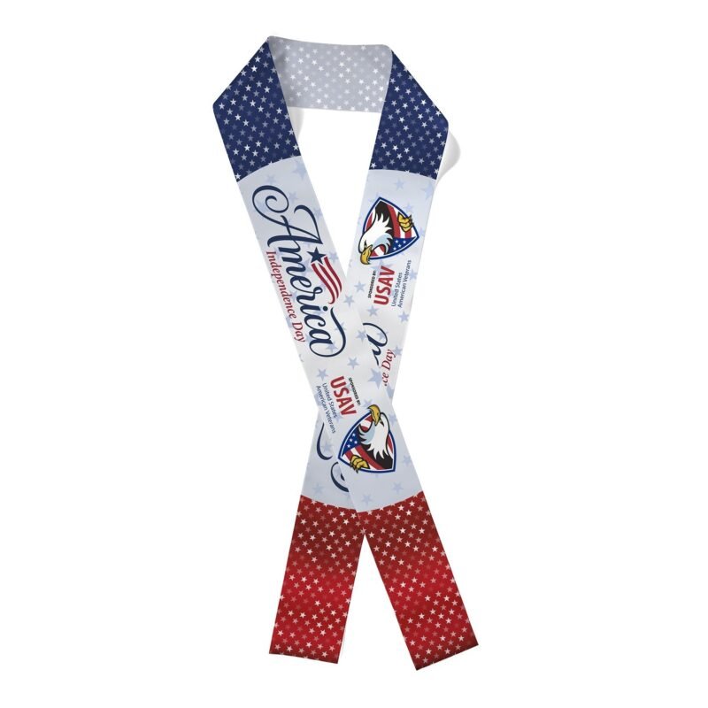 Custom 3" Badge Satin Sash - 83" Long - Sublimation - 2
