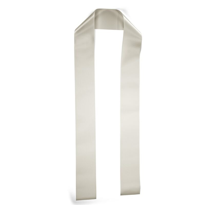 Custom 3" Badge Satin Stole - 60" Long - Brilliance - 1