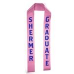 Custom 3" Badge Satin Stole - 60" Long - Brilliance - 4