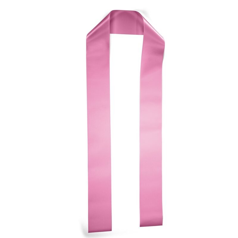 Custom 3" Badge Satin Stole - 60" Long - Brilliance - 5