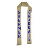 Custom 3" Badge Satin Stole - 60" Long - Brilliance - 8