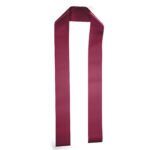 Custom 3" Badge Satin Stole - 60" Long - Sparkle - 3