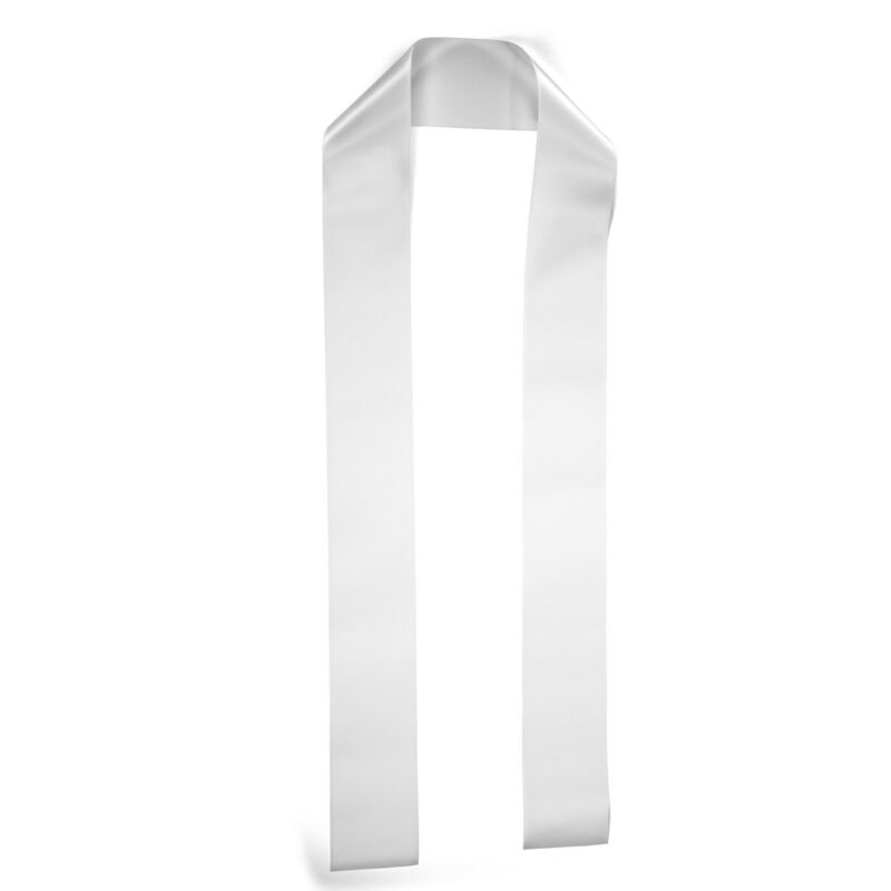 Custom 3" Badge Satin Stole - 60" Long - Sublimation - 2