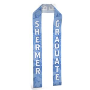 Custom 3" Badge Satin Stole - 60" Long - Sublimation