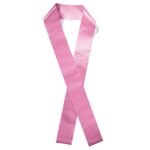 Custom 4" Badge Satin Sash - 45" Long - Brilliance - 5