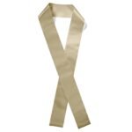 Custom 4" Badge Satin Sash - 45" Long - Sparkle - 9
