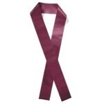 Custom 4" Badge Satin Sash - 65" Long - Brilliance - 3