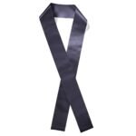 Custom 4" Badge Satin Sash - 65" Long - Sparkle - 7