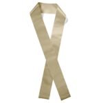 Custom 4" Badge Satin Sash - 65" Long - Sparkle - 9