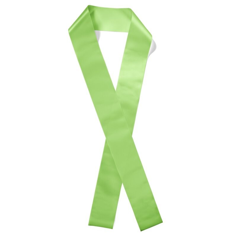 Custom 4" Badge Satin Sash - 83" Long - Brilliance - 1
