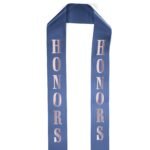 Custom 4" Badge Satin Stole - 60" Long - Brilliance