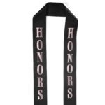 Custom 4" Badge Satin Stole - 60" Long - Brilliance - 6