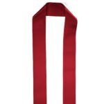 Custom 4" Badge Satin Stole - 60" Long - Sparkle - 1