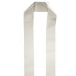 Custom 4" Badge Satin Stole - 60" Long - Sparkle - 7
